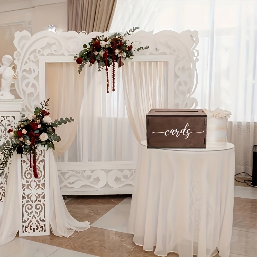 New Wooden Wedding Card Box De - Wedding Card Box recension och pris