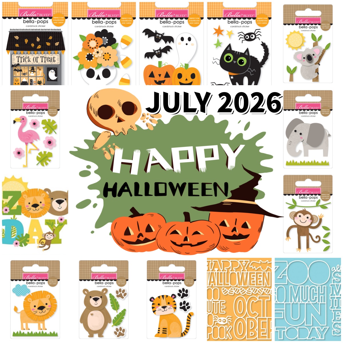 Halloween Zoo Day Ghost Metal  - Wedding Zoo recension och pris