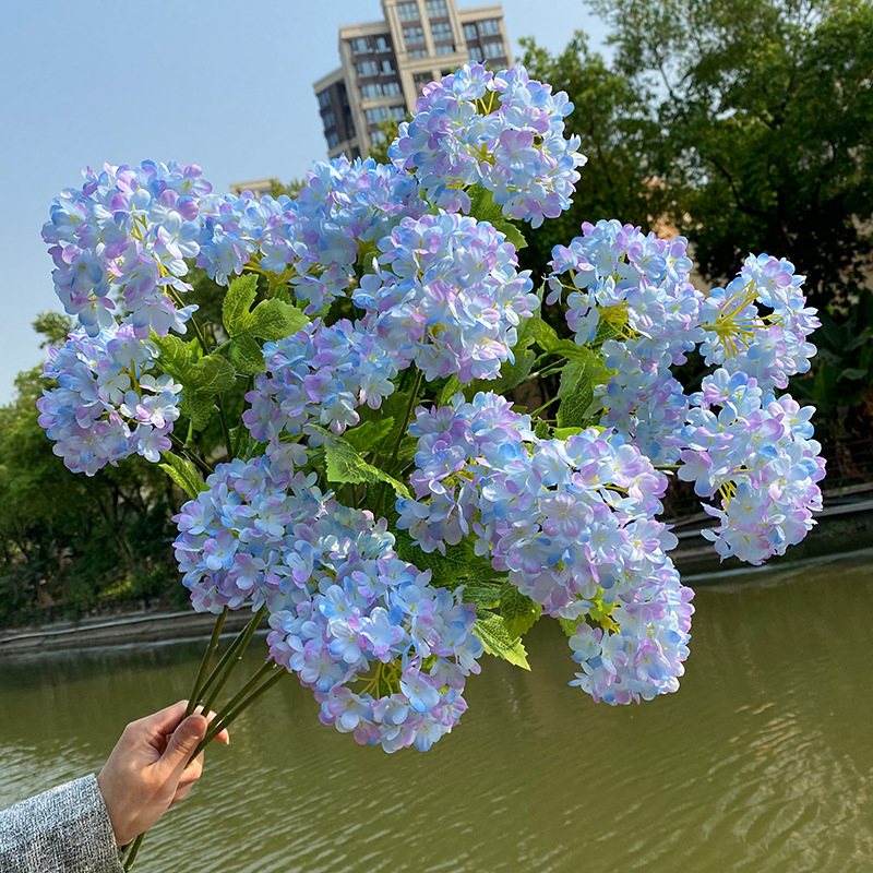 3pcs 4Head Hydrangea Wedding F - Wedding Decor Supply Store recension och pris