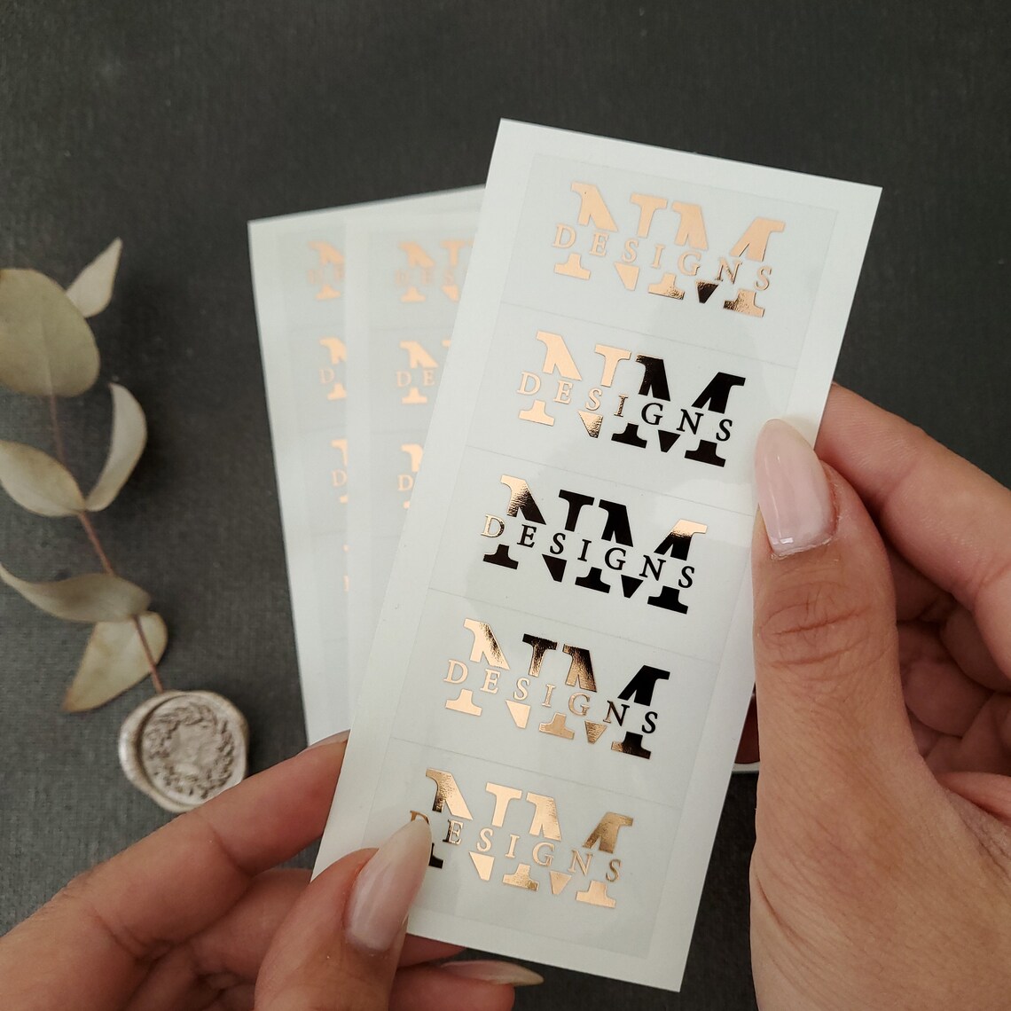 Clear Botanical Wedding Sticke - Wedding Envelopes recension och pris