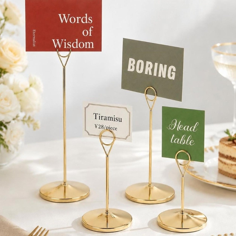 Portable Metal Table Number Ho - Table Number Gold recension och pris