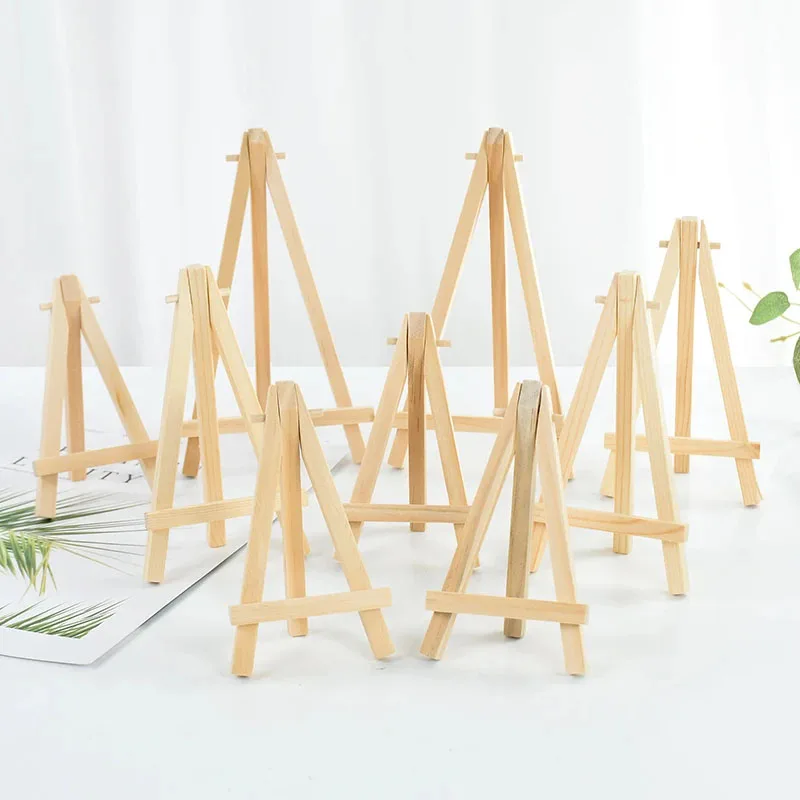 10pcs Wood Mini Easel Frame De - Table Number Gold recension och pris