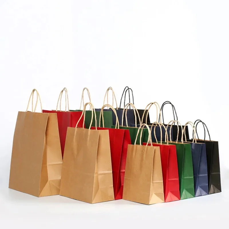 10/30/50pcs Kraft Paper Bag wi - Wedding/Event Supply Store recension och pris