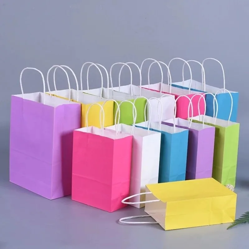 10/30/50pcs Kraft Paper Bag wi - Wedding/Event Supply Store recension och pris